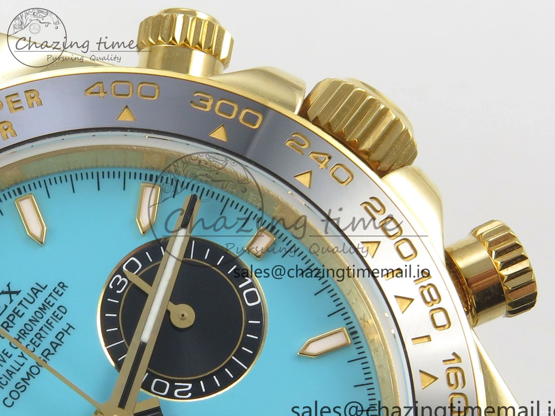 MiroTime 0315 Daytona 126518 Gain Weight SWF 1:1 Best Edition Tiffany Turquoise Blue Dial Sticks Markers on Oysterflex Strap SH Sleek 150